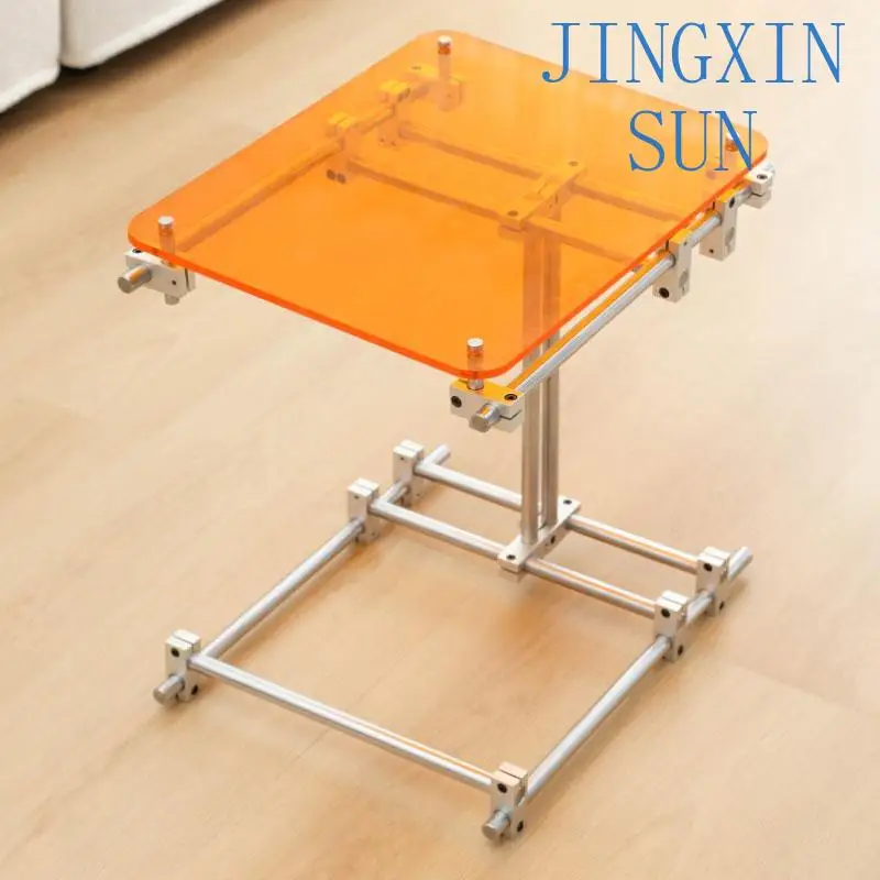 Optical axis DIY acrylic side table assembly household small apartment coffee table