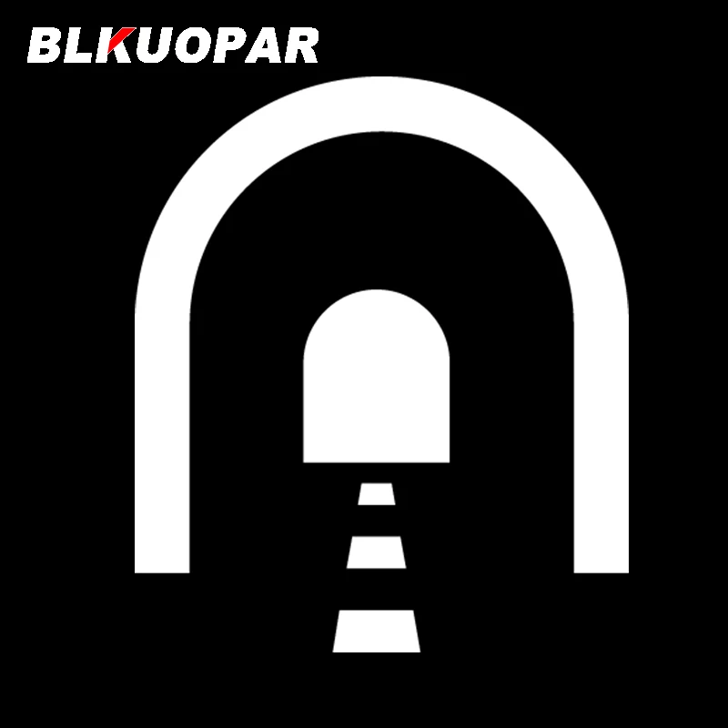 BLKUOPAR For Tunnel Car Stickers Vinyl Simple Decals Fashionable Anime Refrigerator Surfboard Decor Car Door Protector
