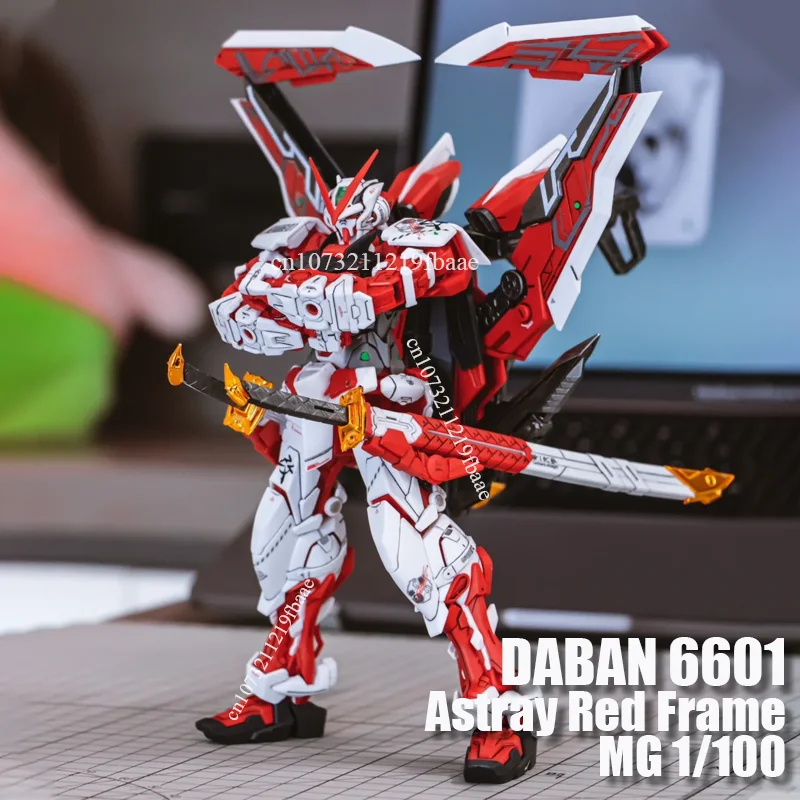 

DABAN 6601 Astray Red Frame MG 1/100 MBF-P02 Assembly Model Kit Action Figure Model Toy Plastic Robot Kids Gifts