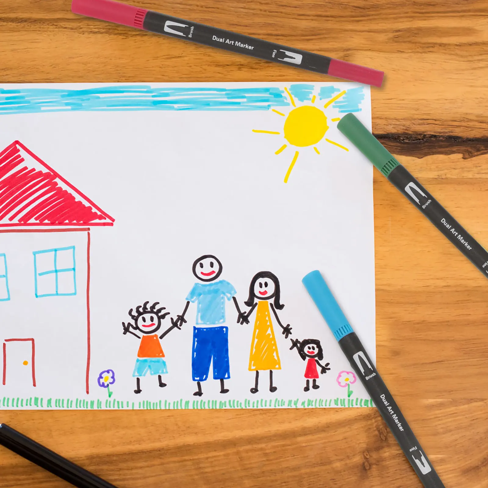 

24Pcs Double Ended Highlighter Pens Washable Coloring Markers for Journaling Calligraphy Sketching Art Projects School Office