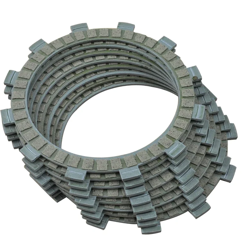 

LOPOR 8 Pcs Motorcycle Fibrous Street Clutch Discs Plates For KX125 90-92 KDX200 89-93 KX 125 KDX 200