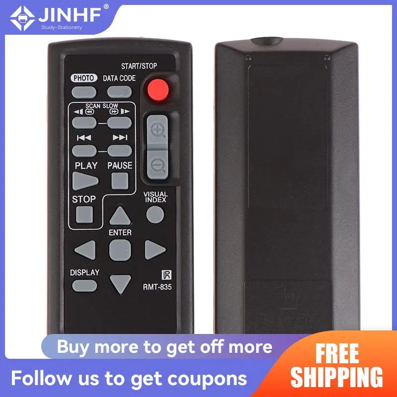 

RMT‑835 Replacement Remote Control Applicable For RMT‑845 HDR‑PJ580E PJ790E PJ820E CX900E XR350 CX370 Video Camera Controller