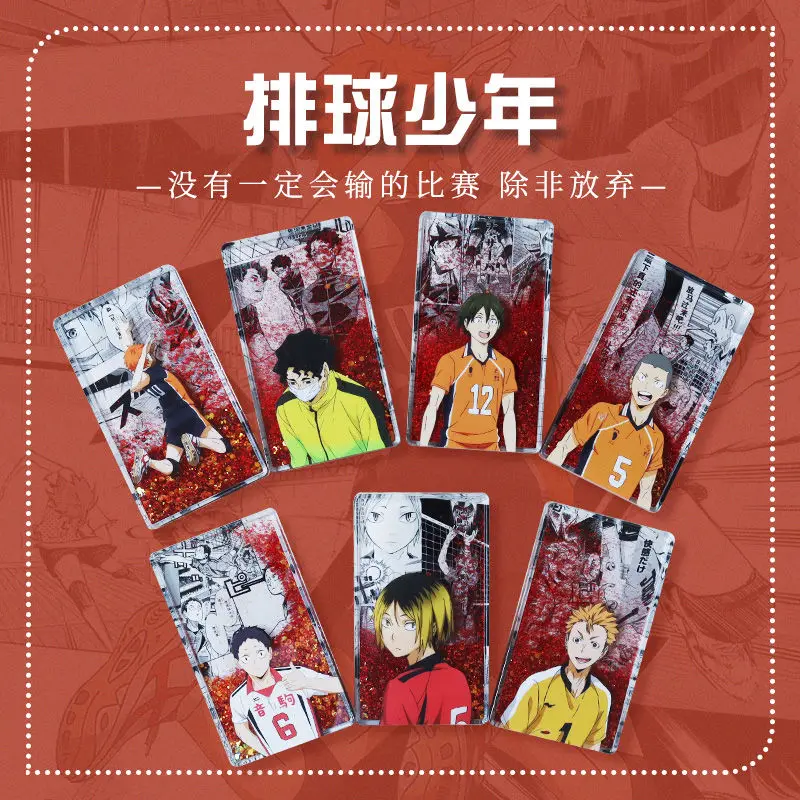 

Anime Haikyuu!! Shoyo Hinata Kozume Kenma Cosplay Acrylic Standing Sign Quicksand Mahjong High Appearance Level Individuality