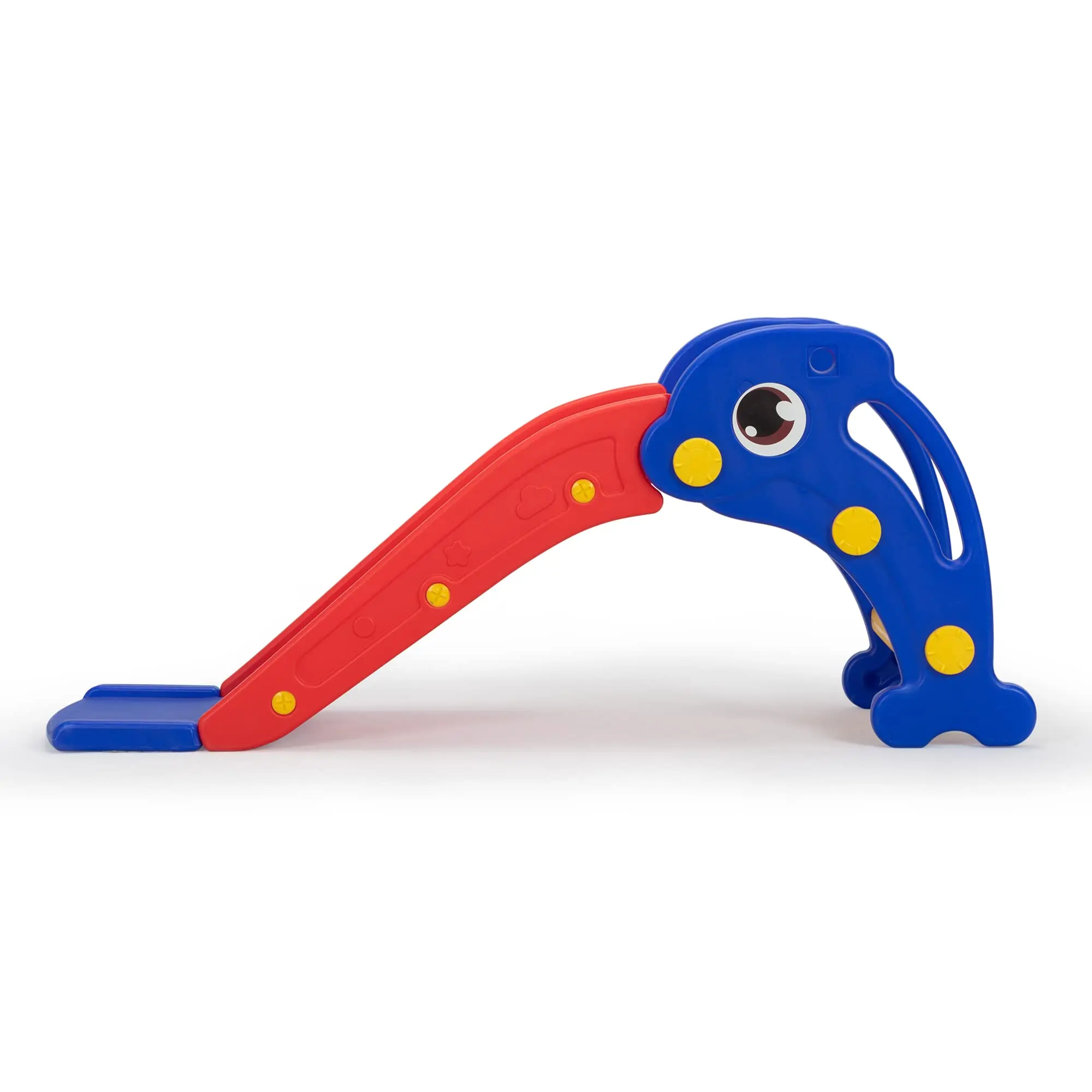 

Slide For Toddler Kids Climb Ladders With Basketball Hoop And Inflatable Rubber Ball For Toddlers 1-3