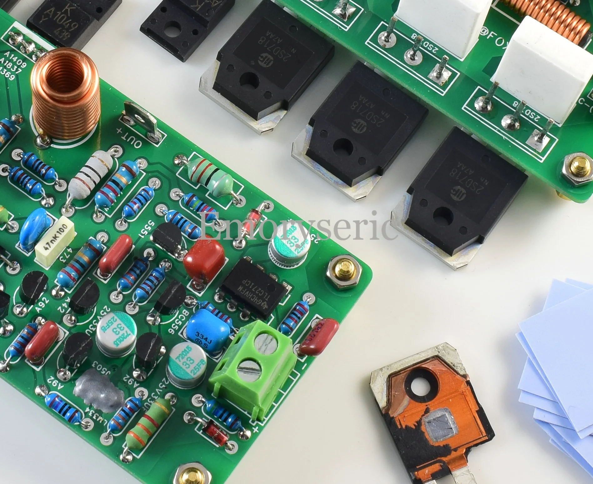 QUAD 707 Power Amplifier Board, Upgraded QUAD 405/606 Circuit, High Power HiFi Audio Amp DIY