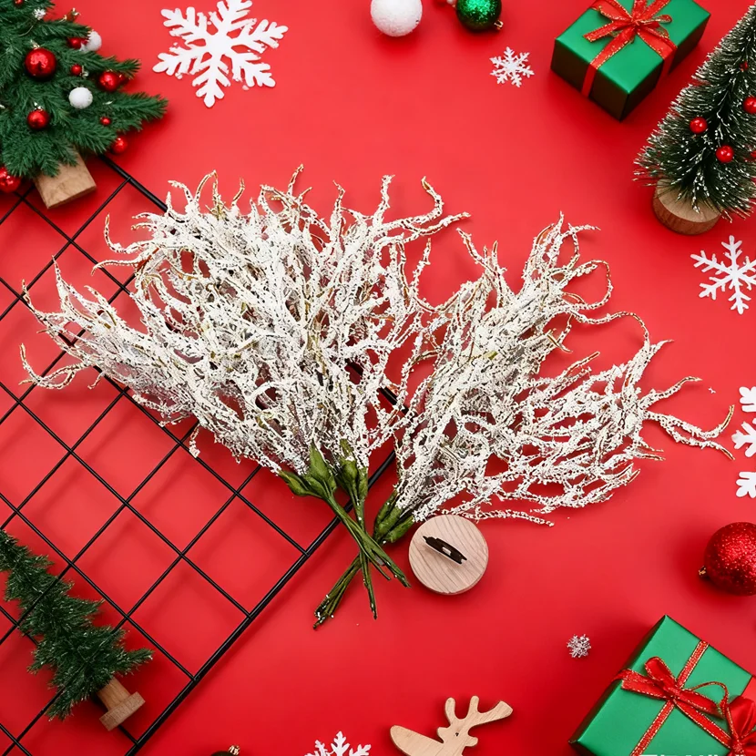 

1pc(6 Pieces)Gypsophila Bouquet Wedding Decorative Flowers Vases Home Decor Christmas Wreaths Floristics Cheap Artificial Plants