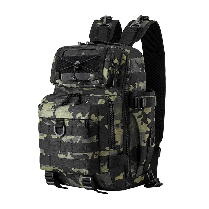 

Outdoor Military Tactical Backpack, One Shoulder, Dual Shoulder, All-in-One Backpack, Fishing and Hunting Backpacks