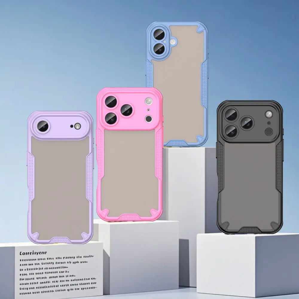 Neue mattierte Hülle für iPhone 17 Pro Max Hülle für iPhone 17 Air Anti-Drop Ultra Matte Cover für iPhone 16 Max 16E Shrockproof Hülle