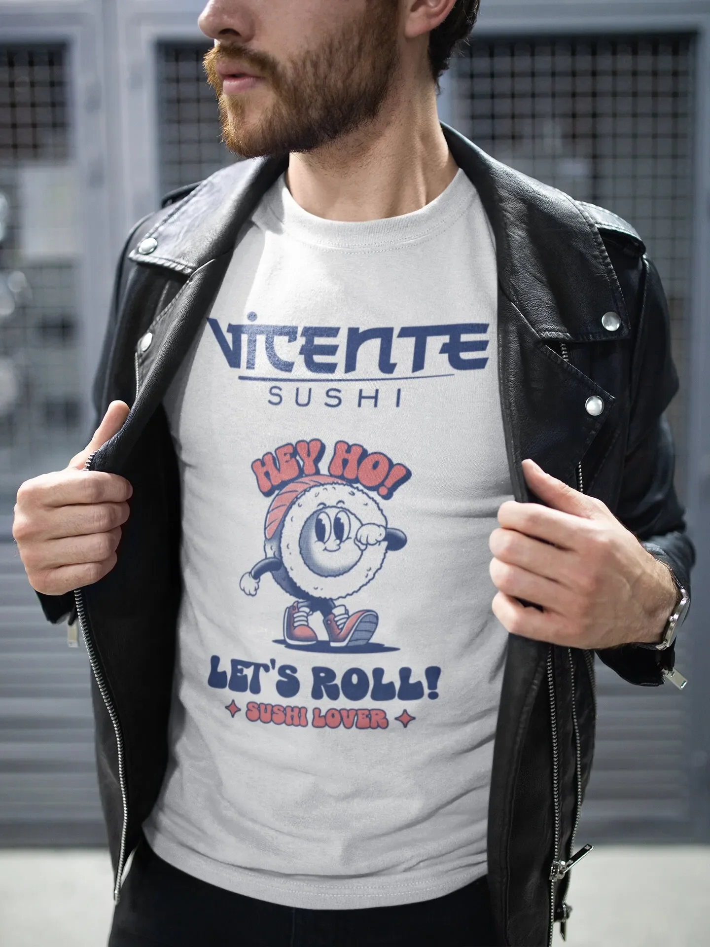 Vicente Sushi Special Edition T shirt Japanese Cuisine HeyHo Let s Roll