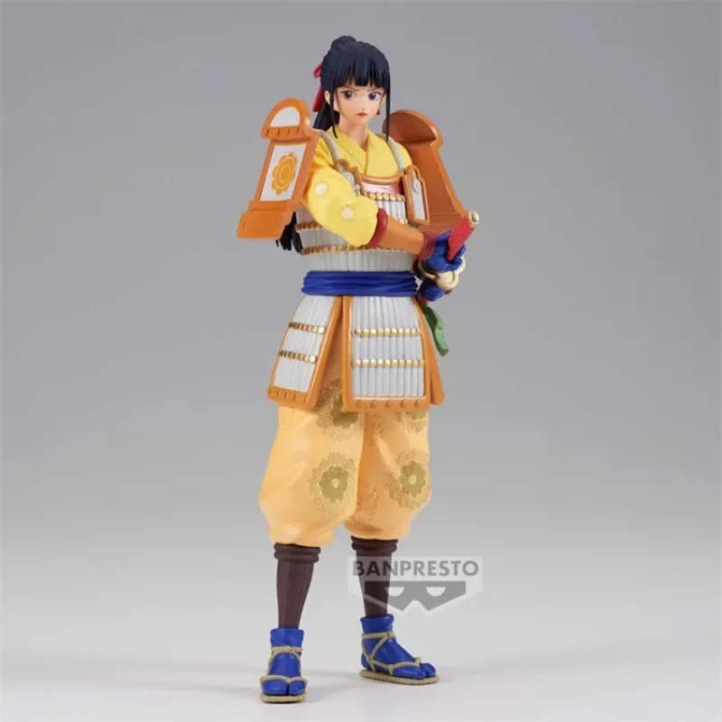 

In Stock Original Bandai BANPRESTO DXF ONE PIECE Kikunojo Armor Desktop Cute Anime Action Figure Collectible Model Toys Gift