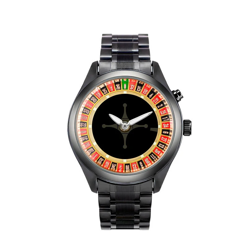 Around the world New Watch 2026 Enthusiast Watch Lovers Spinning Entertainment Play Wristwatch Roulette Wheel Timepiece