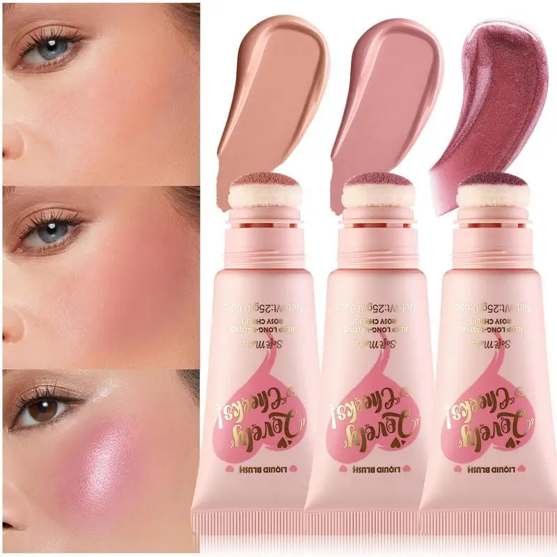 Vloeibare Contourstok Vloeibare Gezicht Bronzer Stok Stok Beauty Toverstaf En Vloeibare Illuminator Vloeibare Blush Stick Gezicht Markeerstift