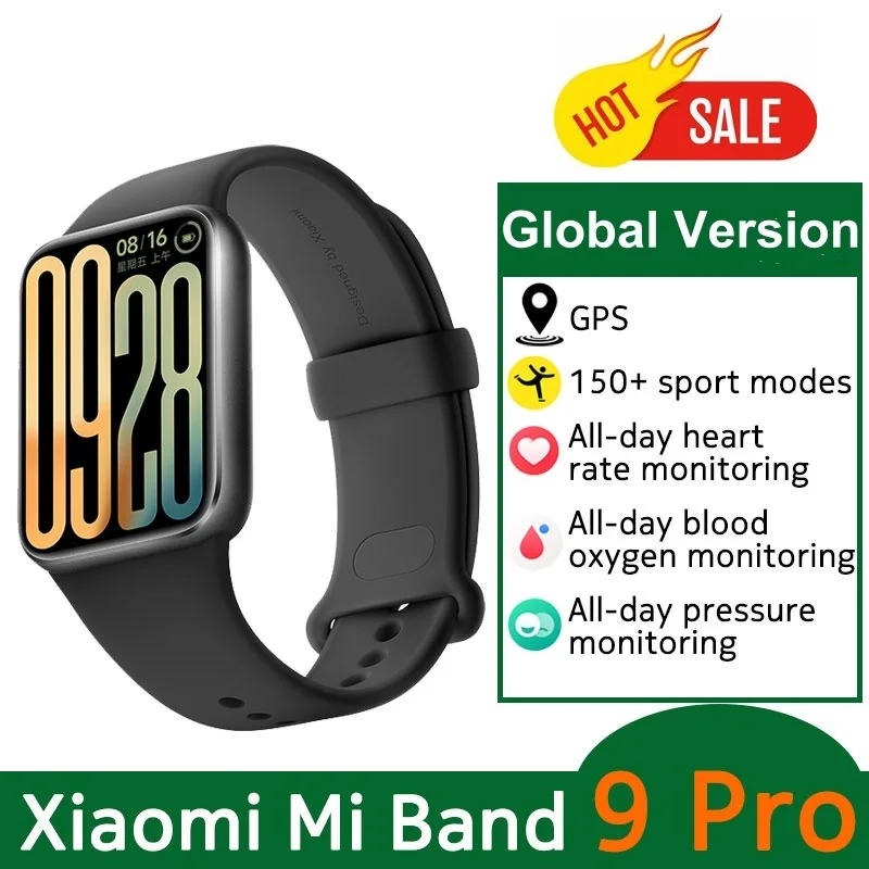 Global Version Xiaomi Smart Band 9 Pro 1.74
