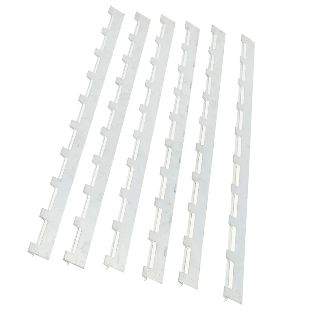 Metal Beehive Spacer Adjustable Spacing Frame Holder Beekeeping Tool for 10 Frame Beehive Frames