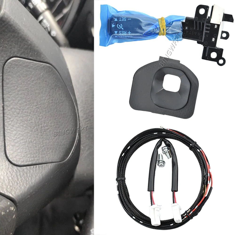 Cruise Control Switch Kit 45186-58020-C0 45186-58020 Dust Cover For Toyota Prado 4000 GRJ120 2003-2009