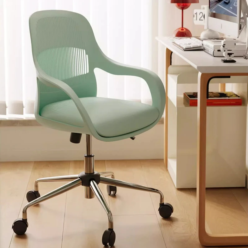 

Ergonomic Computer Chair Height Adjustable Swivel Office Desk Chair Home Study Task Seat Long Sitting Comfort Live Gaming Chair