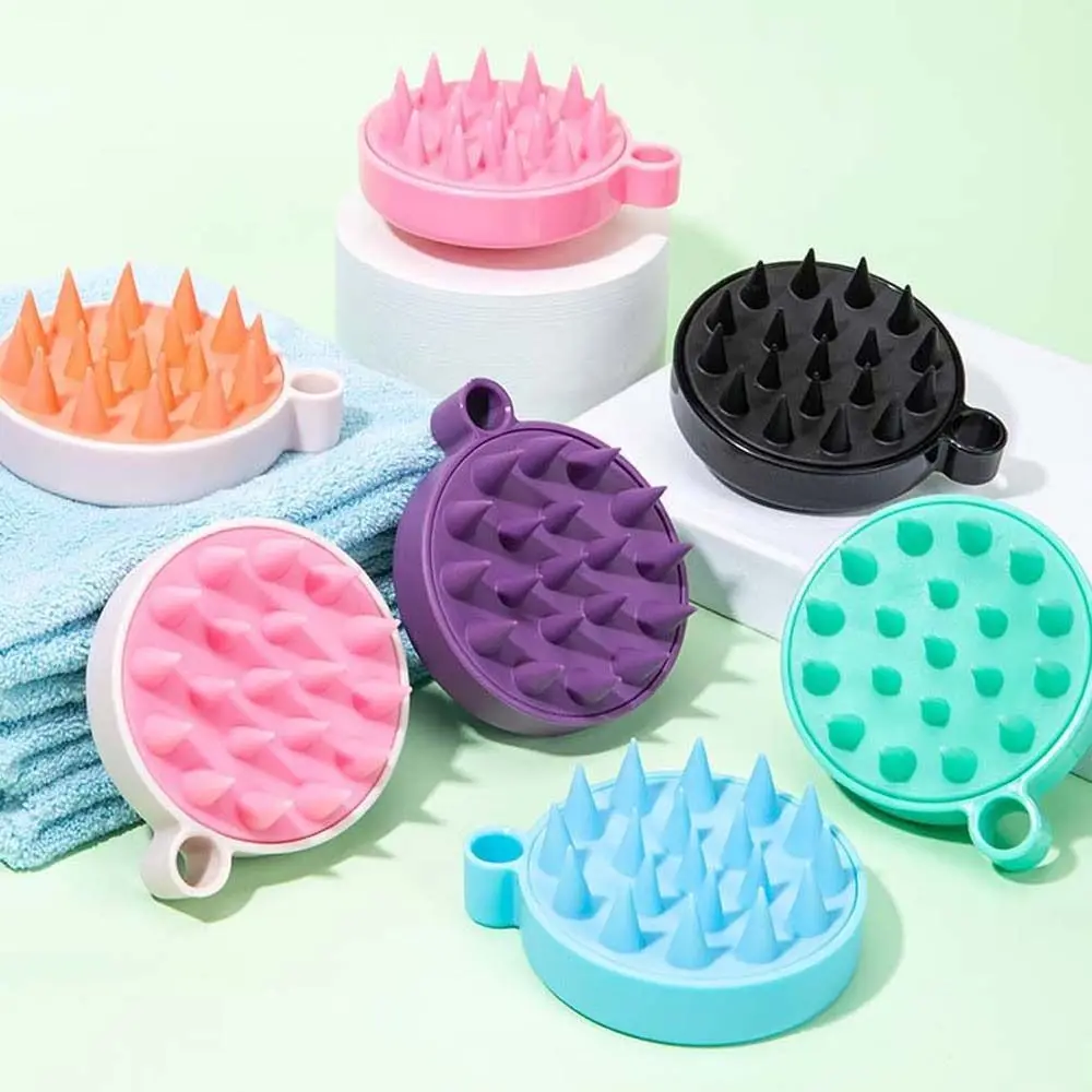 Comfortable Body Brush Head Washing Hair Care Tool Bath SPA Shower Comb Shampoo Brush Scalp Massage Brush Hair Washing Comb