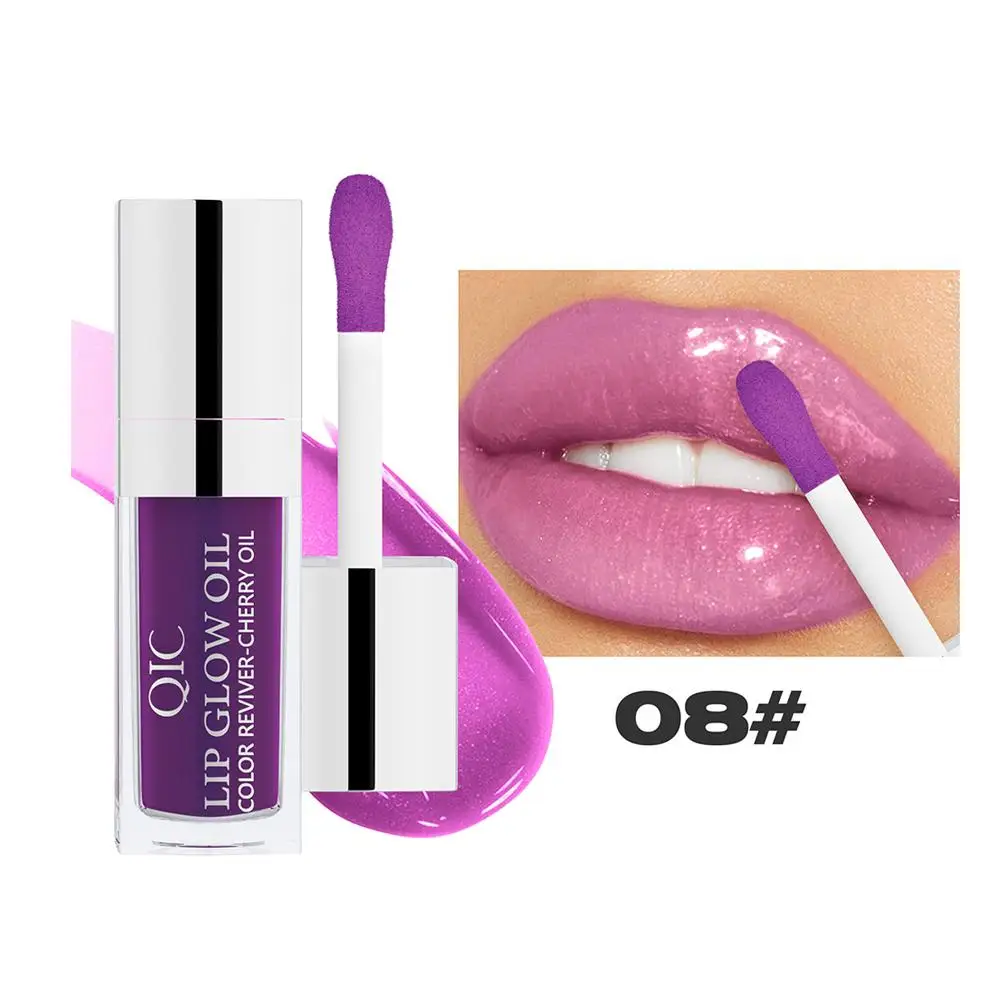 Qic Lipolie Hydraterende Lipgloss Olie Hydraterende Plumping Gloss Lip Water Olie Glazuur Lip Transparant Gloss Transparant Li I4q0