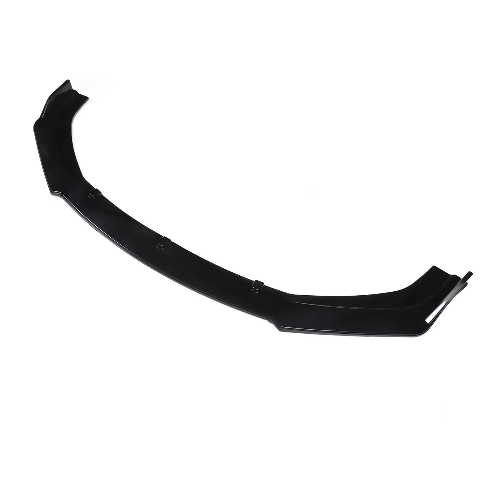 3 قطعة المصد الأمامي الشفاه الفاصل عدة ABS لمعان أسود عالي المتانة الجبهة المفسد طقم الجسم اكسسوارات السيارات