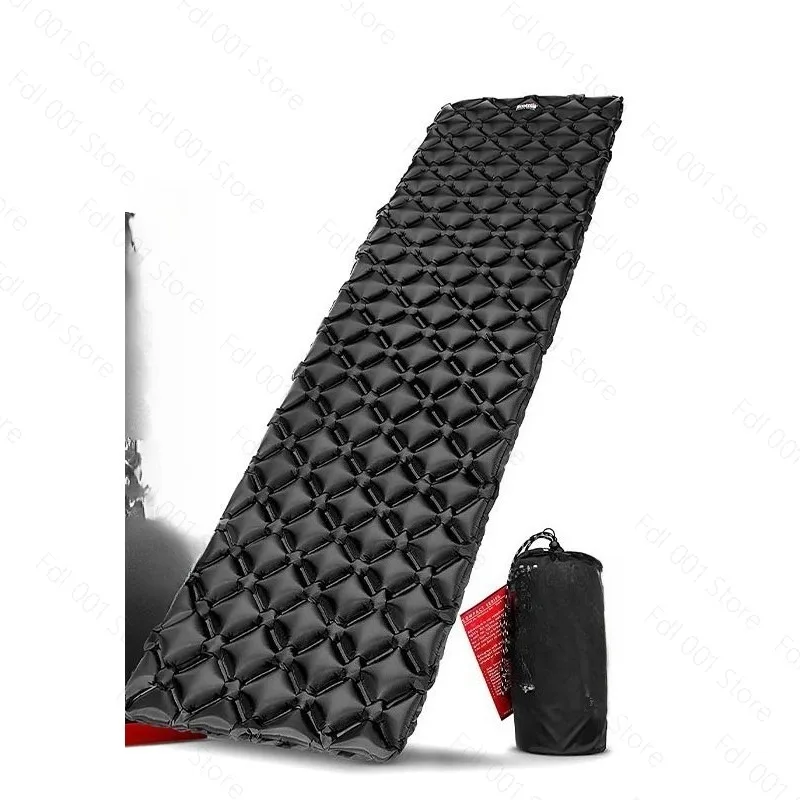 Outdoor ultra-light folding inflatable pad Outdoor tent sleeping pad Single camping moisture-proof pad