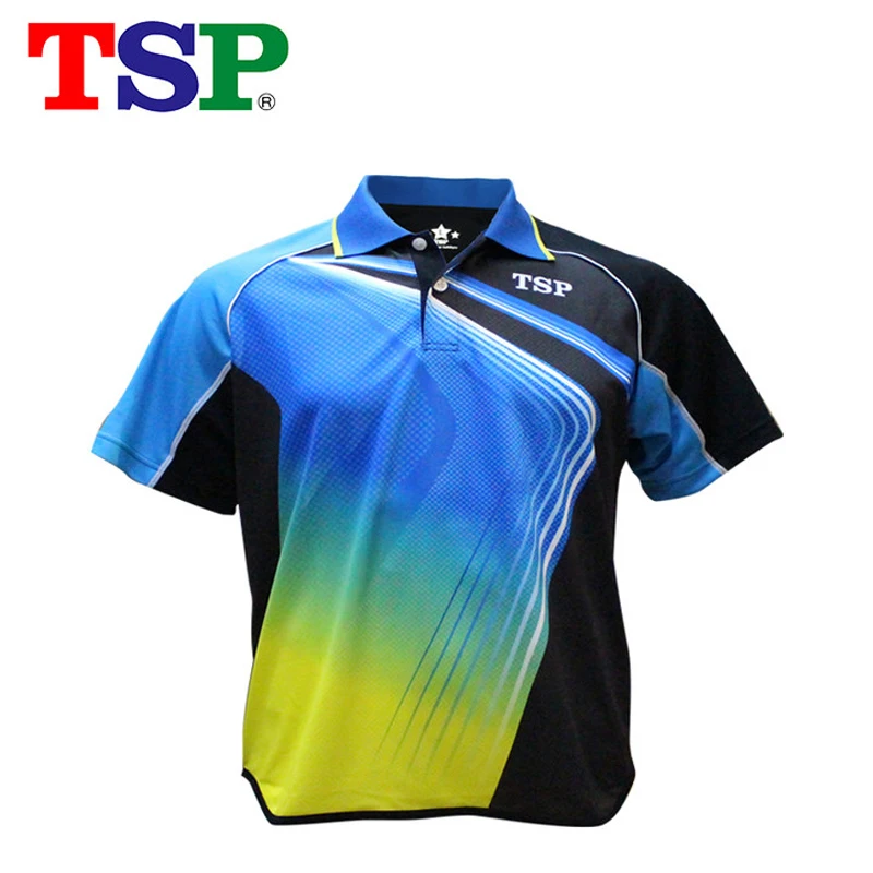 

Original TSP Table Tennis Shirt T-shirts for Men Women Children Kids Badminton Ping Pong Clothes Jersey for Games