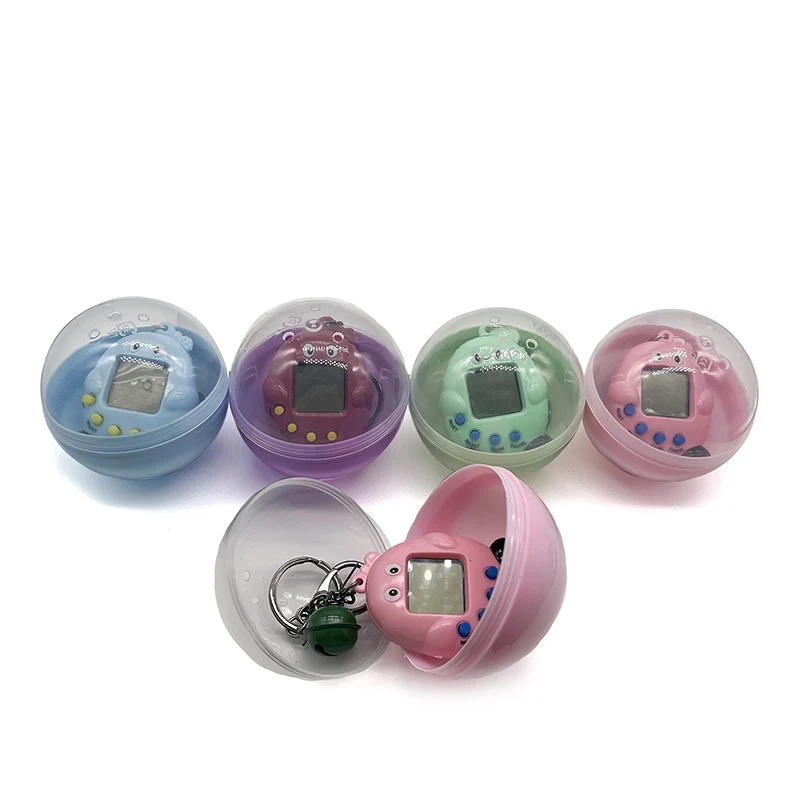 Electronic Nostalgic Virtual Network Digital Pet Machine Macaron Color Capsule Egg Ball Model Virtual Pixel Funny Toy Children