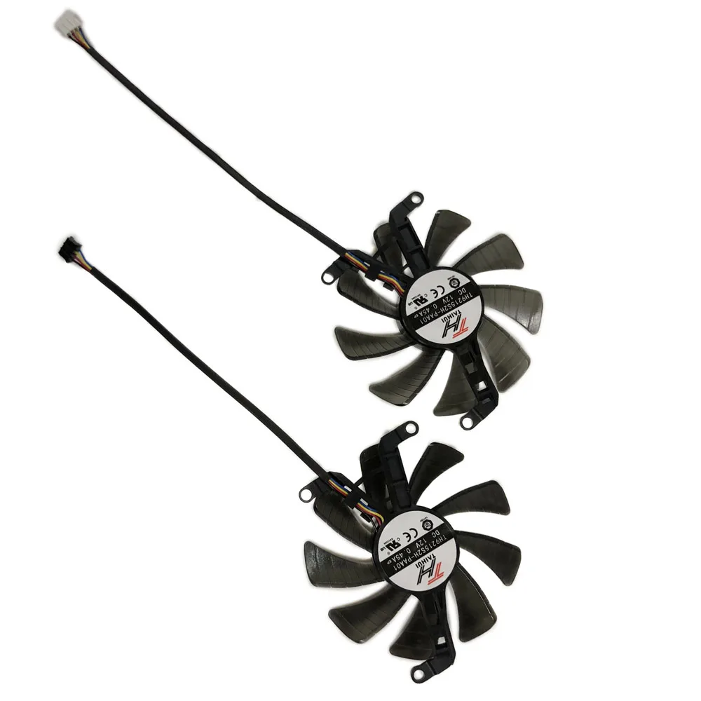 2Pcs/Set,Video Card Fan,T129215SU,FY09015M12LPA,For GALAX RTX 3060 Ti Snapdragon,For GALAX RTX 3060Ti 1-Click OC,Graphics Cooler