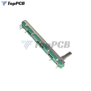 5PCS Trượt chiết áp Điện trở trượt gần đây Máy trộn Trình trộn B103 10K ohm 75mm Kênh Kênh fader để điều chỉnh tối 10 Fader trượt bán hàng chính - №1