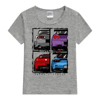 Japans Finest  Supra  R34  NSX  FD3S RX7 Kids T-Shirt Children T-Shirt Cartoons Kid Tee Shirts Casual Clothes Boy Girl Tops