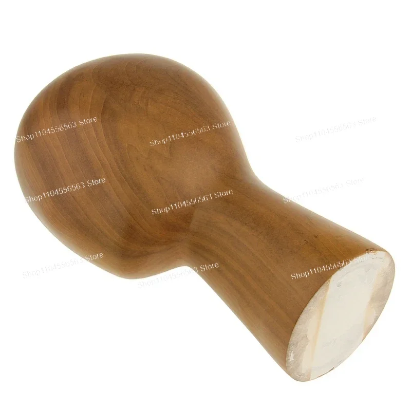 Fiberglass Wood Grain Mannequin Manikin Dummy Head Model Hair Wigs Cap Hat Display Holder Stand For Hat Wig Display Holder