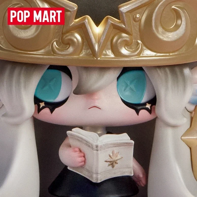 

Аниме-фигурка POP MART Moona Guardian of Stars, оригинальная глухая коробка, украшения-сюрприз Mystery Box, фигурки, 1001, милые