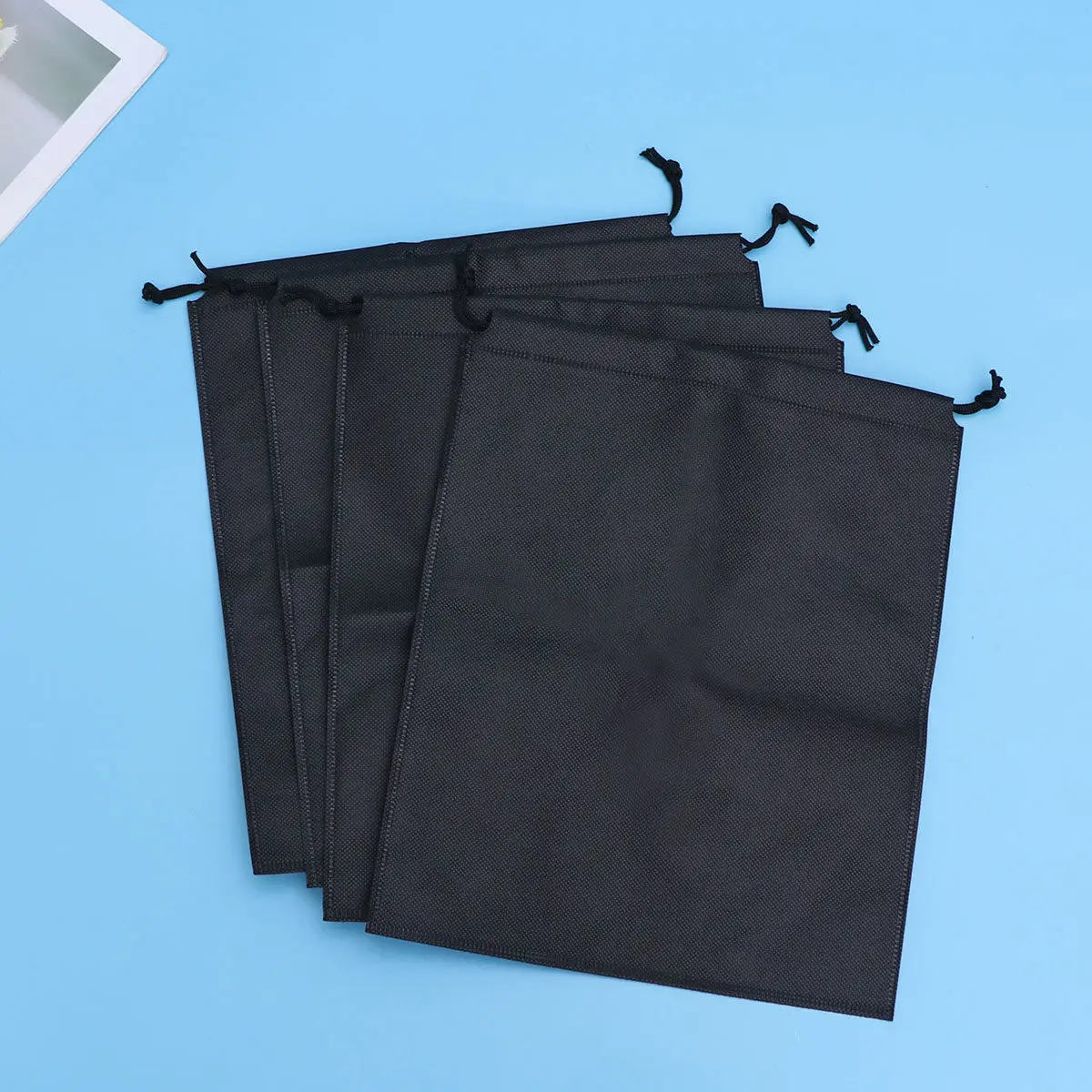 

Набор из 8 прочных пылезащитных мешков для обуви с усилёнными углами и затягивающимся шнурком для деловых поездок, спортзала и кемпинга