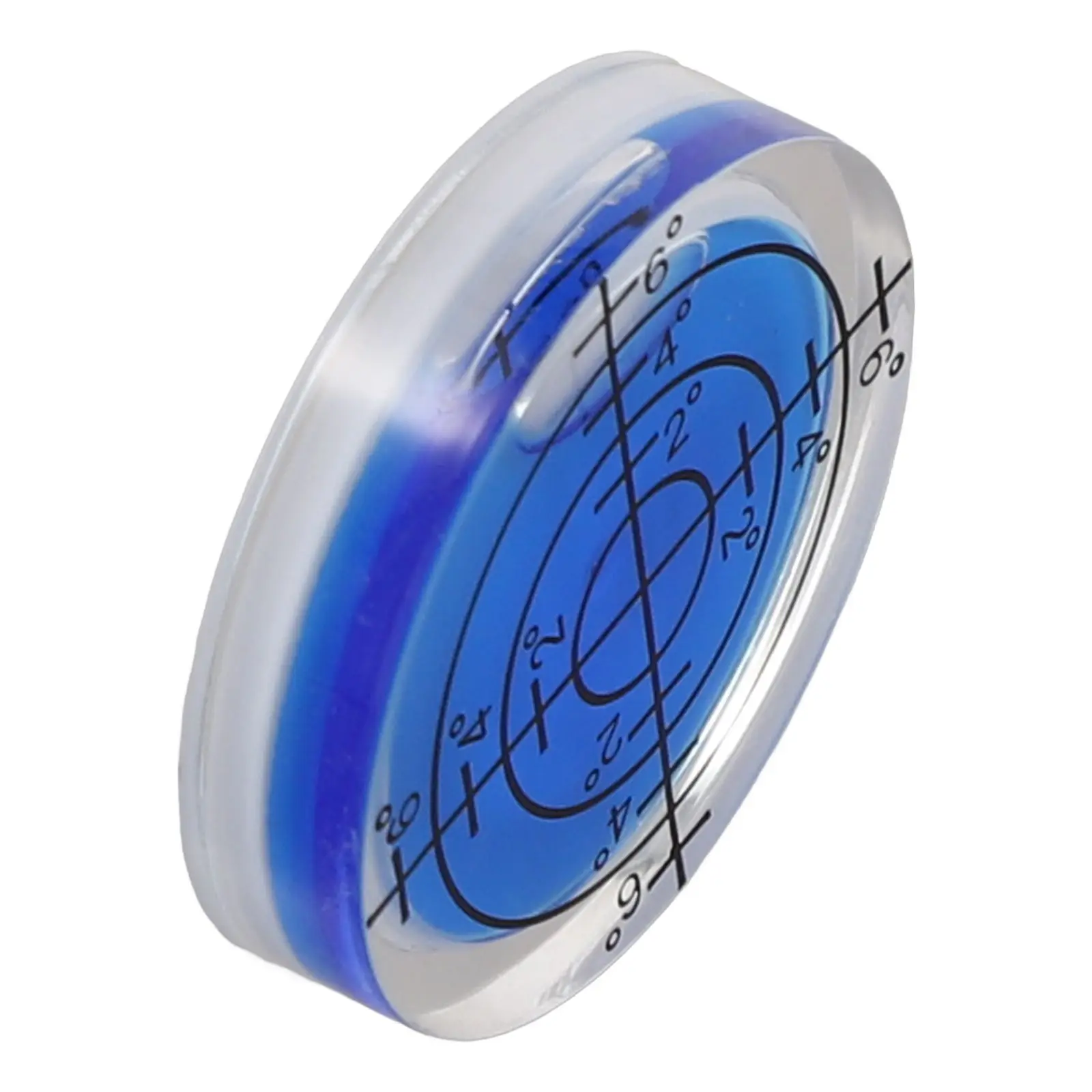 32 mm Wasserwaage, Wasserwaage, Wasserwaage, Markierung, rundes kreisförmiges Messgerät, horizontales Mini-Wasserwaage aus Acryl