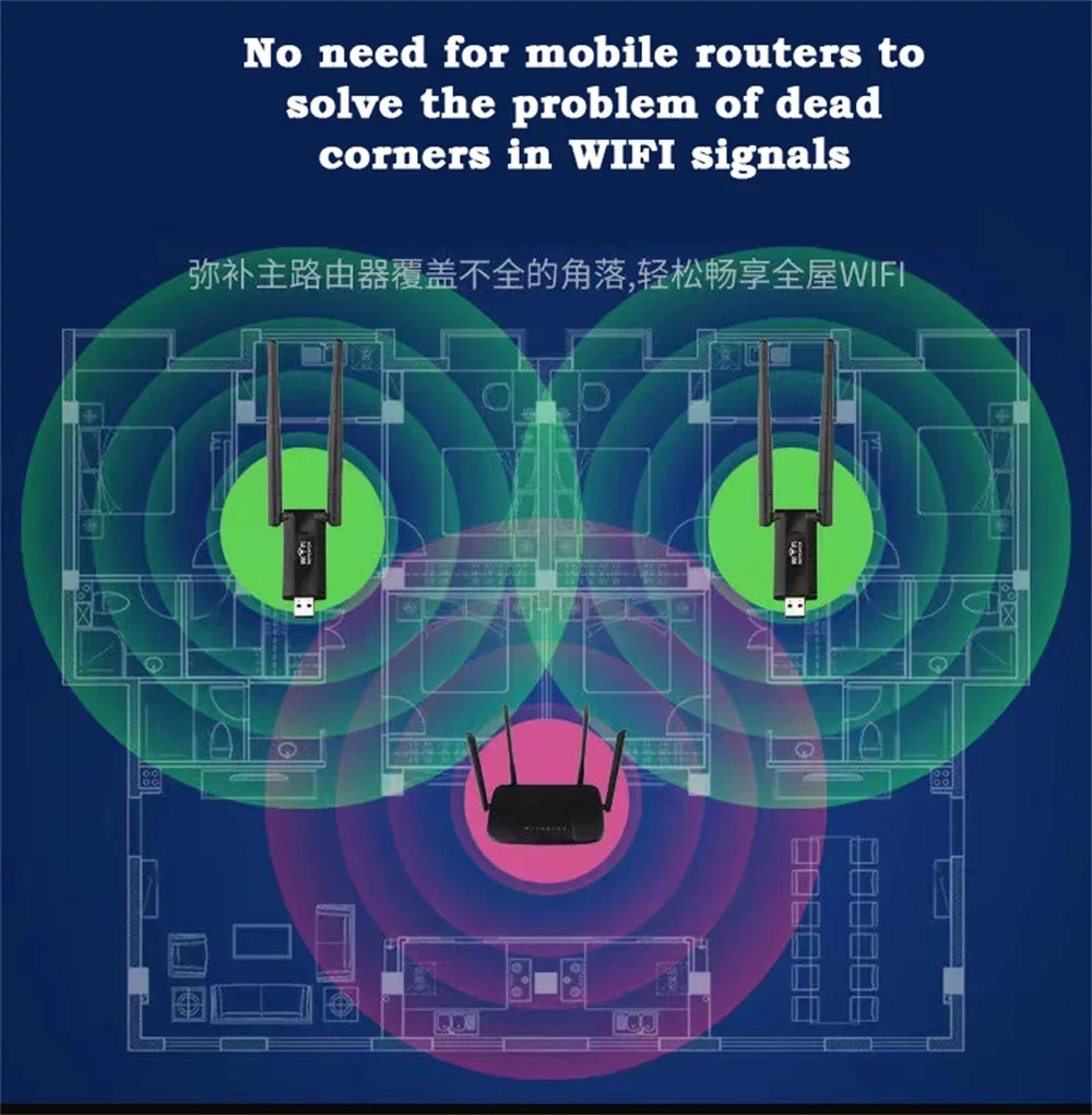 300Mbps USB واي فاي مكرر موسع لاسلكي راوتر 2.4G واي فاي مكبر صوت أحادي الداعم طويلة المدى واي فاي مكرر نقطة الوصول