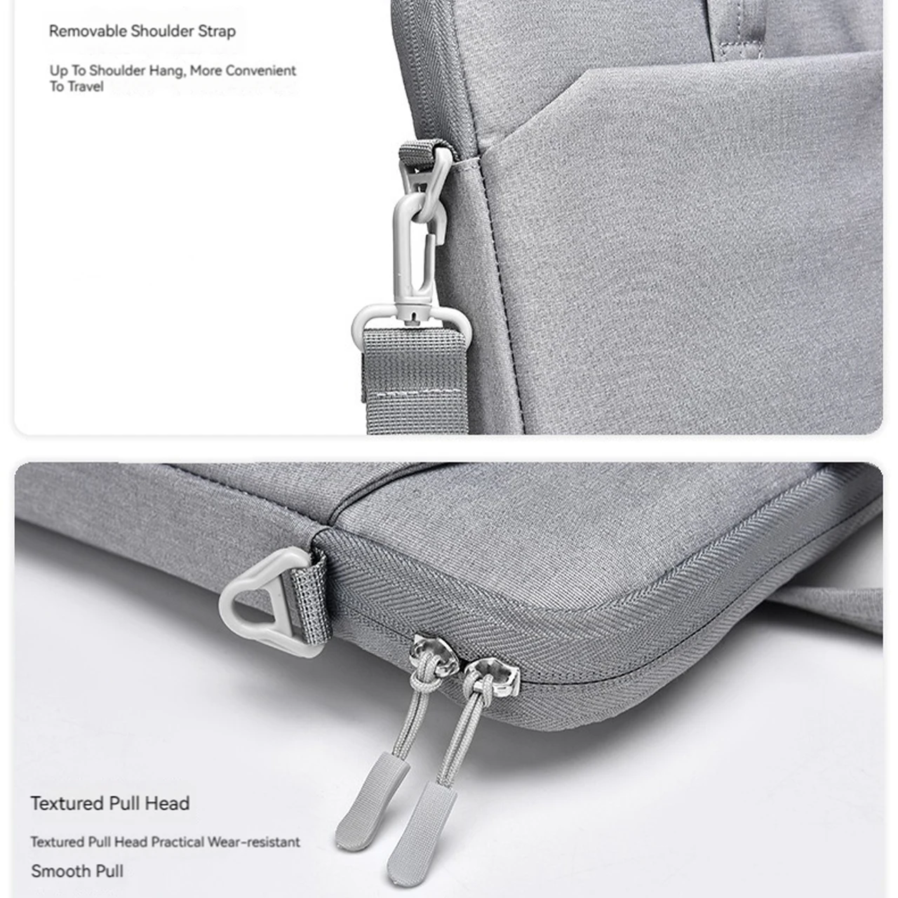 Laptop Sleeve Bag Notebook Case Pouch For 13.3 14 15.6 Inch Macbook Air Pro 16 HP Huawei Lenovo Dell Shoulder HandBag Briefcases