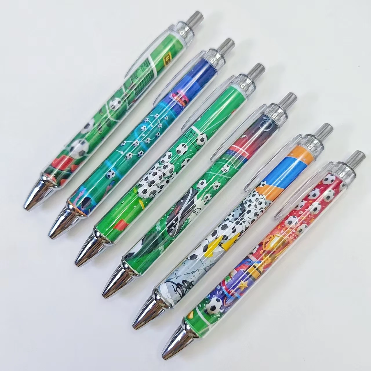 

6pcs/12pcs Basketball themed Press Pen Ball Series Ballpoint Pen Student Writing Gift Pen