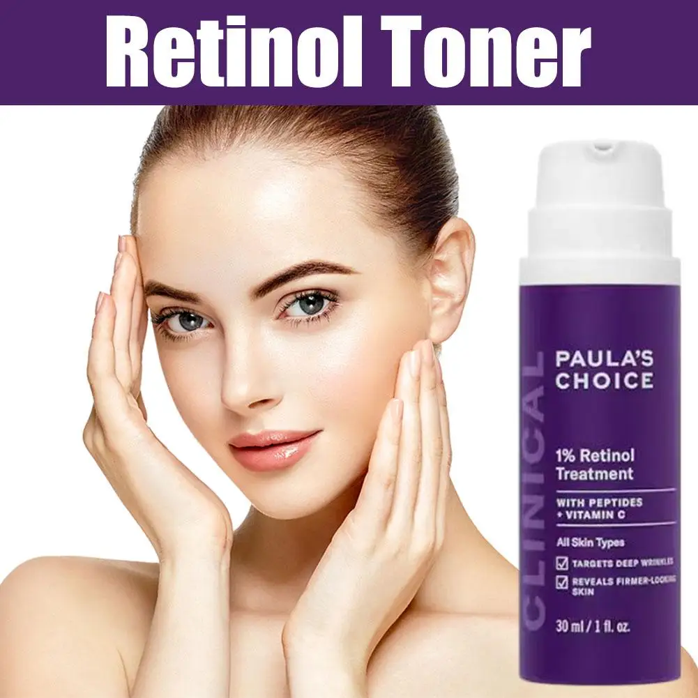 Paula's Choice 1% Retinol Serum Anti Aging Reduces Wrinkles Improves Elasticity Gentle Brightens Dull Skin Tone