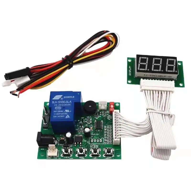 JY-172 1 Channel Custom Display Timer Control Board PCB 10A Relay Control Power Switch for Coin Acceptor Bill Acceptor