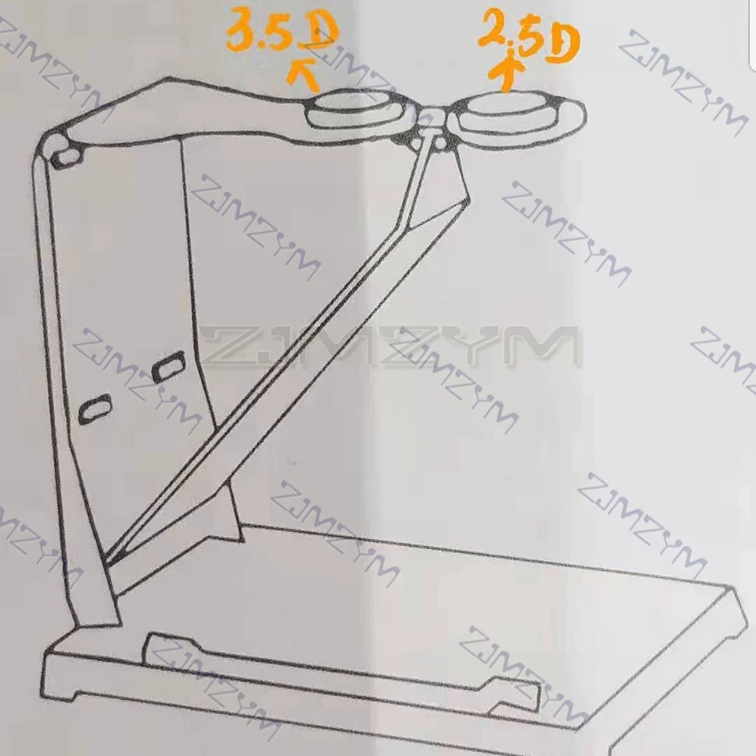 1Set Stereoscope Cheiroscopes Amblyopia Trainer Vision Tester Tools