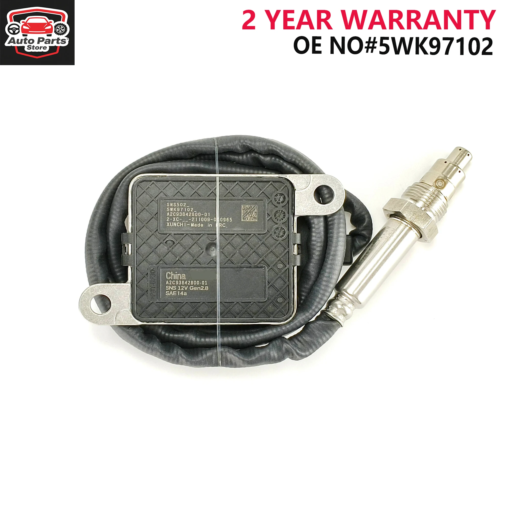 

5WK97102 New Nox Sensor 5WK9 7102 Auto Spare Parts Nitrogen Oxide Sensor Fits For UNINOX 12V Truck