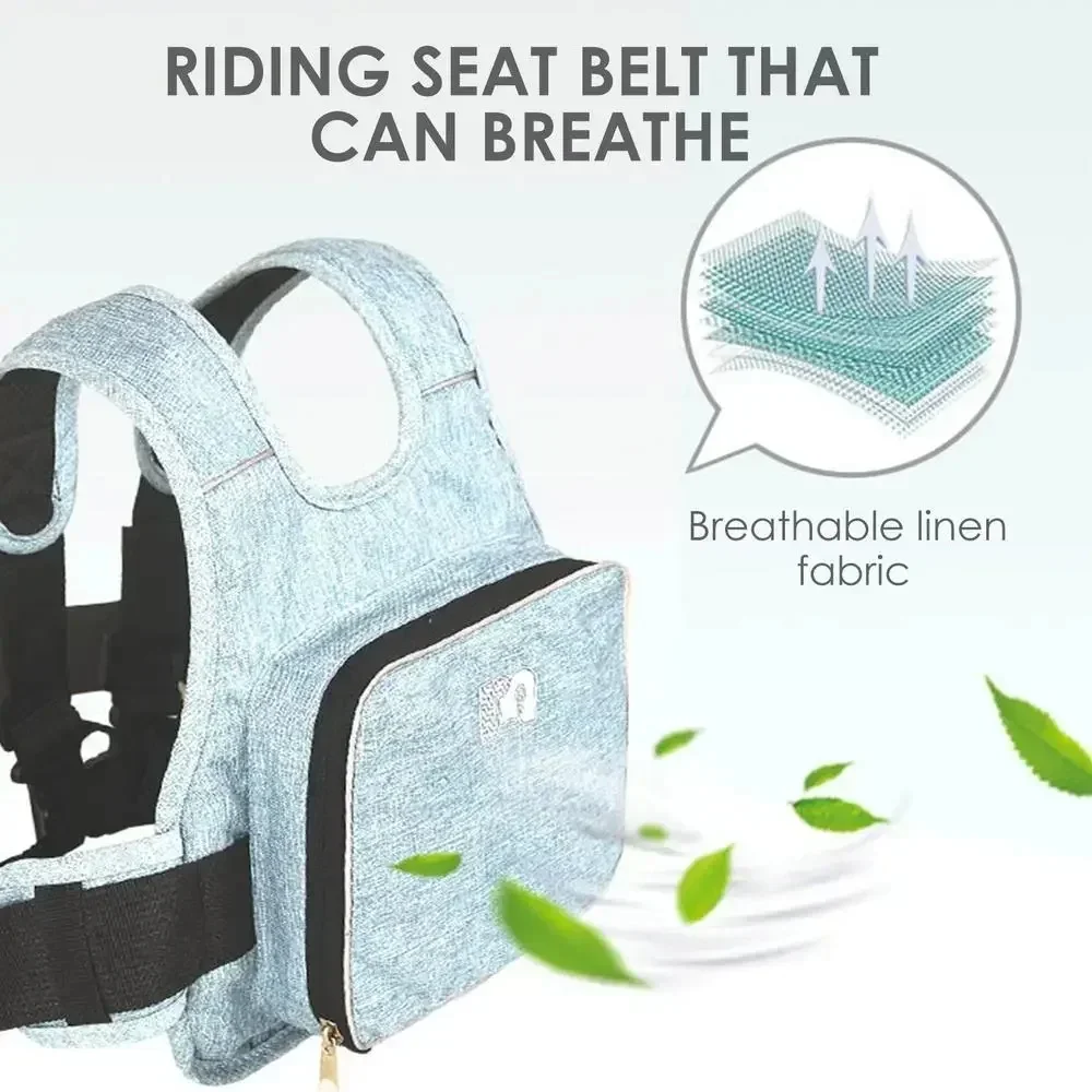 

Baby Safety Belt Universal Motorcycle Kids Safety Backpack Harnesses Adjustable Child Non-Slip Strap Motorcycle Seat Strap