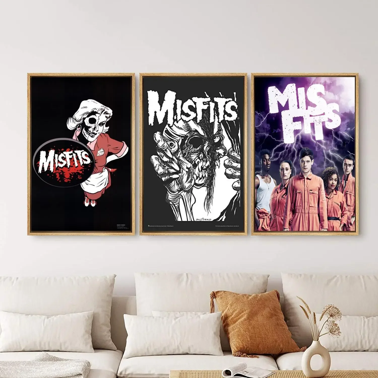 Missfits Poster Painting 24x36 Wall Art Canvas Posters Personalized Gift Modern Family bedroom Decoration Art Poster