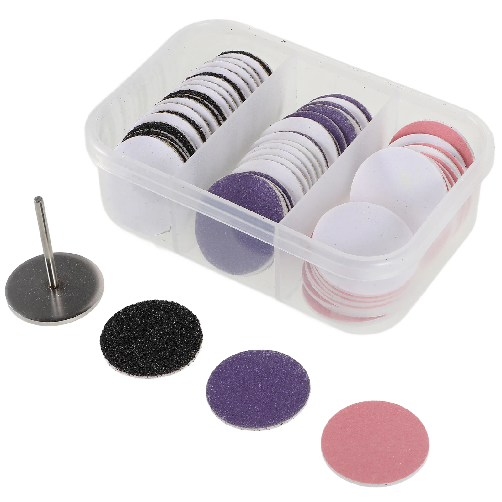 

1 Box Pedicure Feet File Sandpaper Disc Replaceable Electric Foot Callus Remover Pads Dead Skin Removing Tool Manicure Grinding