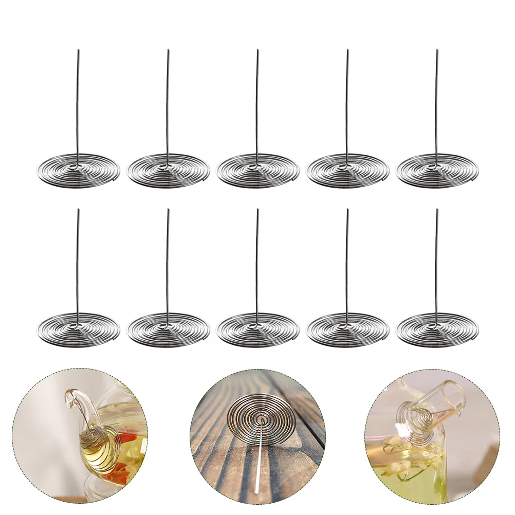 

10 Pcs Mesh Strainer Teapot Spout Filter Accessories Infusers Nozzle Kitchen Gadget Silver Stainless Steel