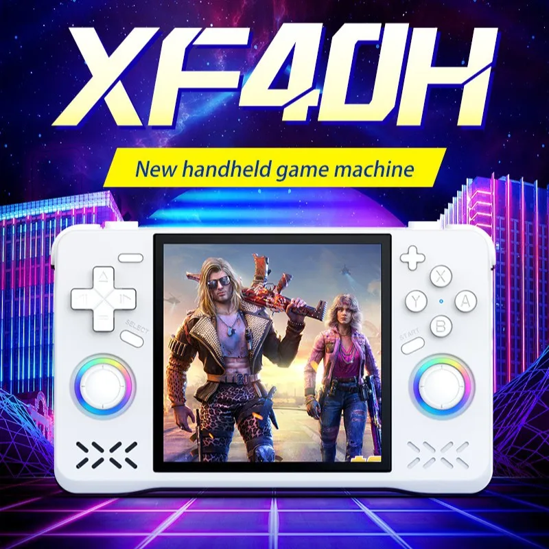 

Бестселлер: портативная игровая консоль Playable Xf40h с открытым исходным кодом, 4-дюймовый HD-экран 720x720 RGB, беспроводная, портативная, для игр PSP и GBA.