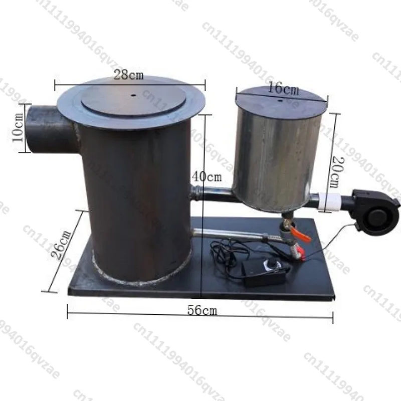 New Waste Oil Heating Furnace Rural Household Furnace Combustion Breeding Energy-saving Hot Blast Stove