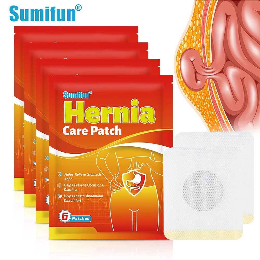 18/30/60Pcs Sumifun Hernia Inguinal Patch Umbilical Femoral Hernia Navel Sticker Abdominal Pain Medical Plaster Chinese Medicine