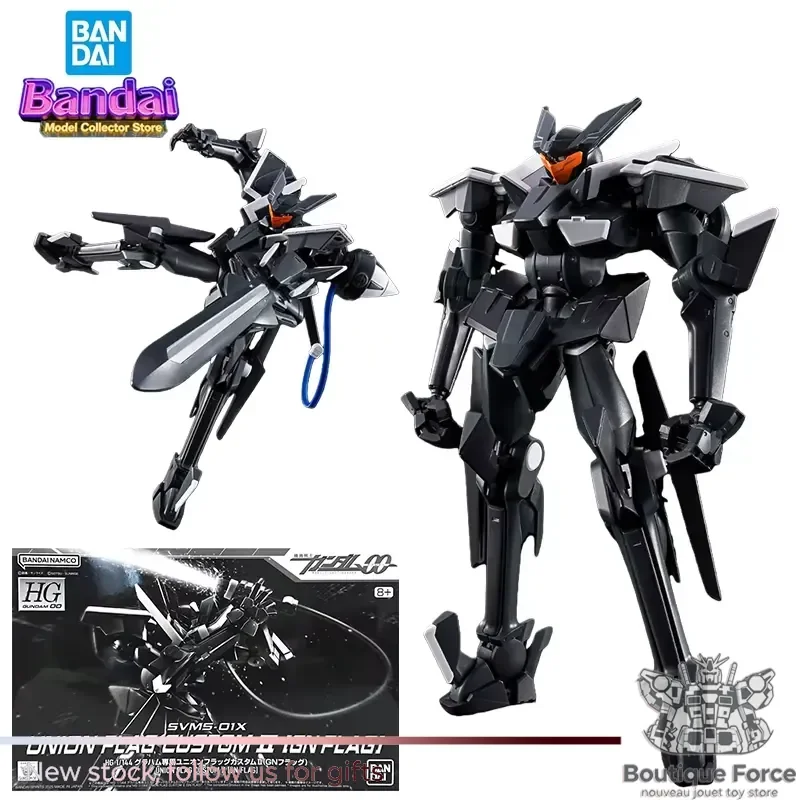 

Bandai Gundam Union Flag Custom 2 HG 1/144 Action Figure Anime Mobile Suit Toy Model Kit for Boys Collectible Robot Figure