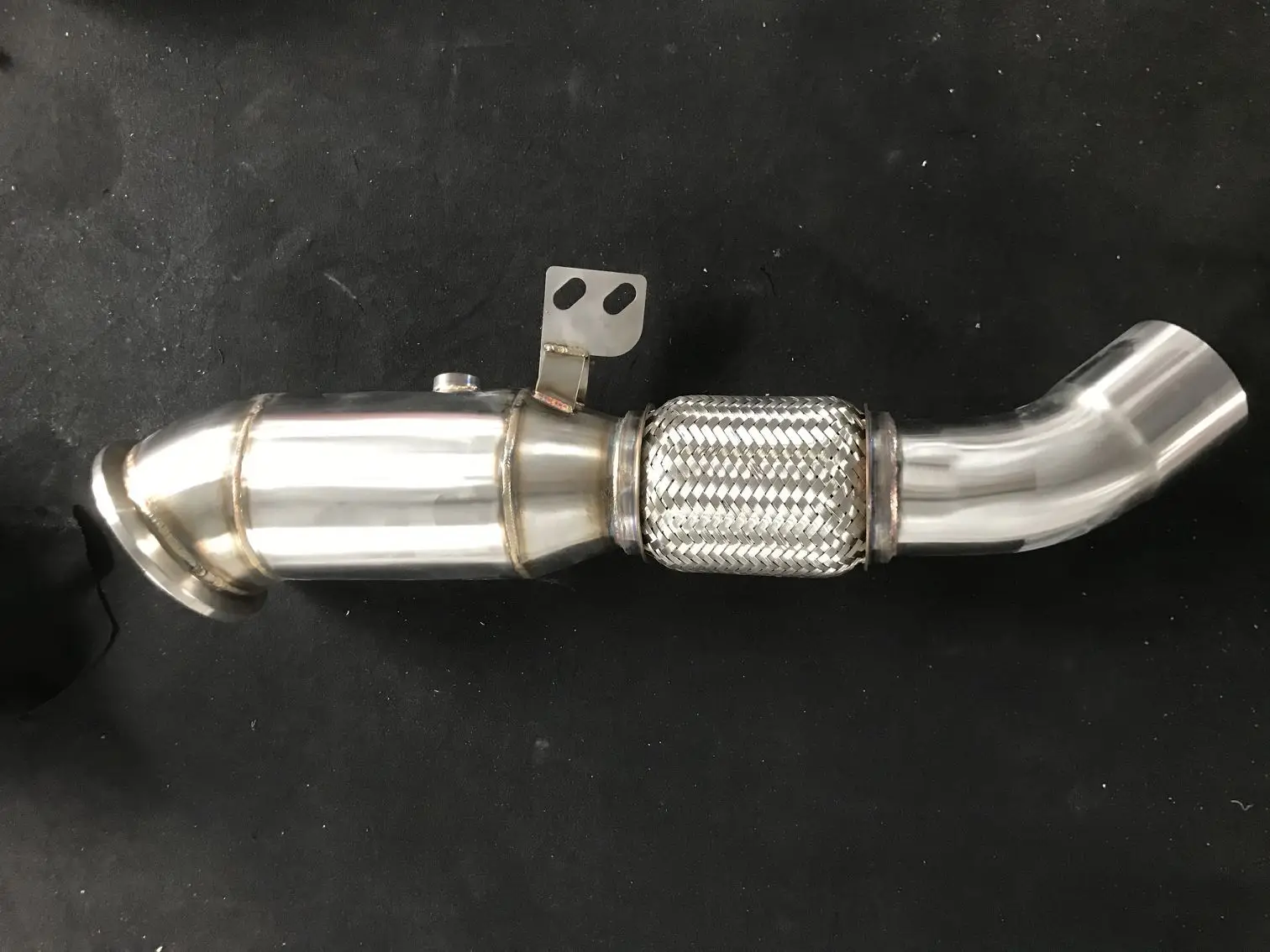 مشعب عادم رأس من الفولاذ المقاوم للصدأ يناسب BM-W M3 E46 00-06 MR-SSH-BE46M3 #3