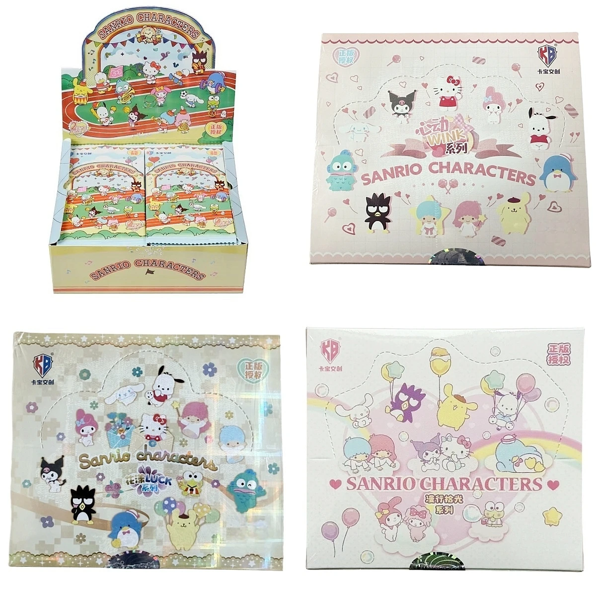 Hot Genuine Sanrio Rare Collection Hobby Card Book Cute Character Kuromi Melody Kitty Cinnamoroll Pompompurin Children Gift